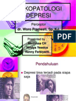 psikopatologi depresi