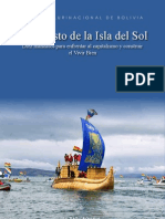 10 MANDATOS PARA ENFRENTAR AL CAPITALISMO Y CONSTRUIR LA CULTURA DE LA VIDA.Manifiesto de La Isla Del Sol