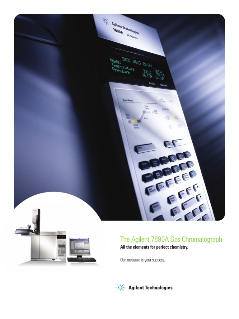 Agilent 7890A Gas Chromatograph | PDF