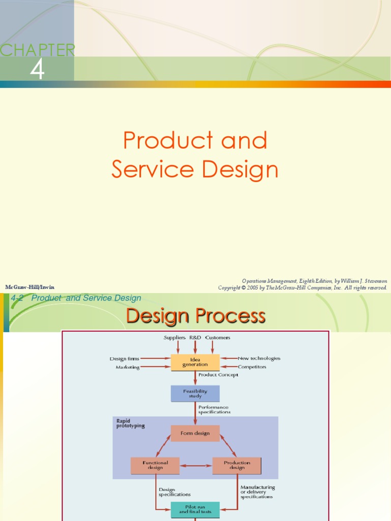 5 Product and Service Design | PDF | Reliability Engineering | Product ...