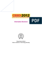 CEED 2012 Exam Details