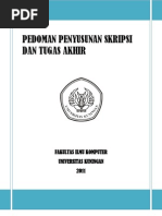Download Pedoman skripsi 2011 by xbudi_s SN119151674 doc pdf