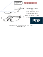 Operator's Manual for Rifle, 5.56-mm, M16; Rifle, 5.56-mm, M16A1