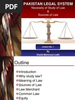 Download Lecture 1 Introduction to Law Pakistan Legal System by Nasir Altaf SN119156521 doc pdf