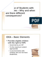 Introduction To IDEA and Student Discipline