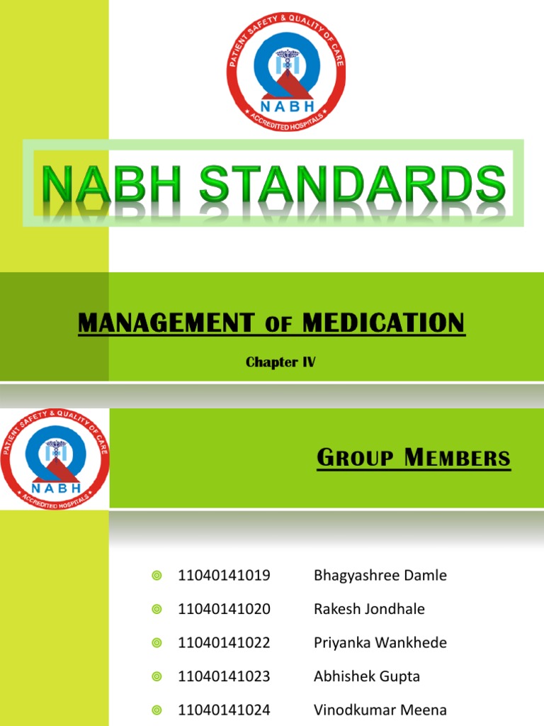 nabh standards Pharmaceutical Drug Chemotherapy