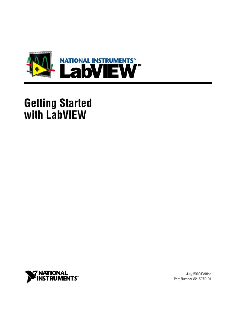 Getting Started With Labview | PDF | Business | Computers