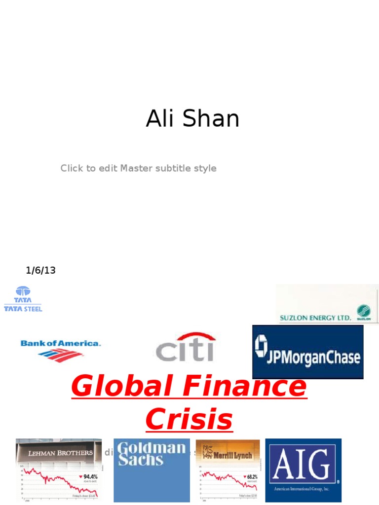 Ali Shan: Click To Edit Master Subtitle Style | PDF | Finance & Money ...