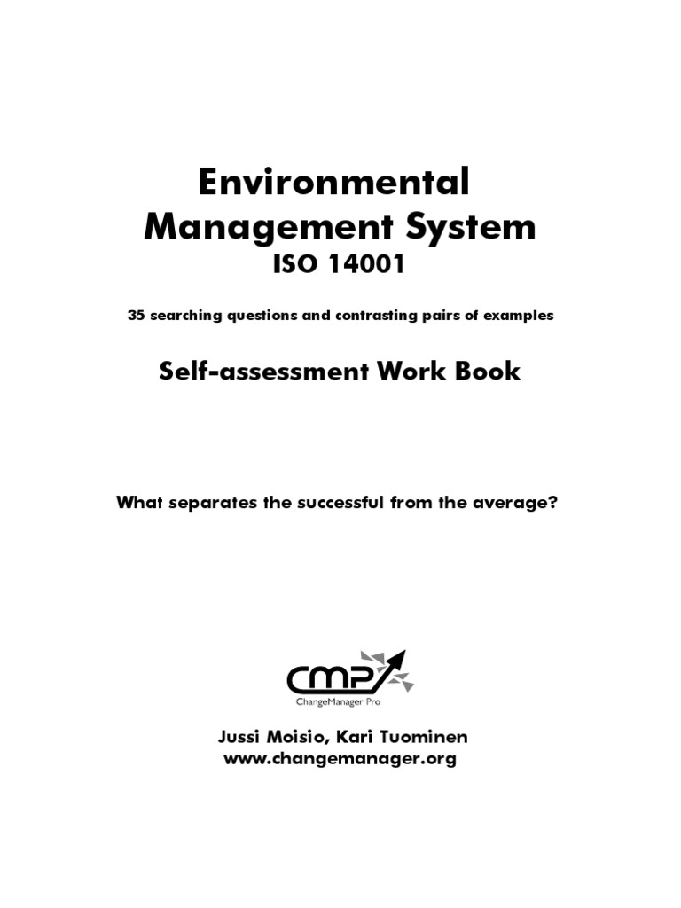 Environmental Management System ISO 14001 9519499903 Environmental