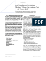 Intelligent Transformer Substations in Modern Medium Voltage Networks As Part of "Smart Grid"