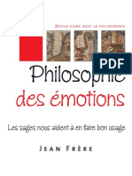 La Philosophie Des Emotions