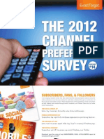 The 2012 Channel Preference Survey