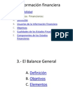 1 La Información Financiera