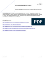 12 sbio0701a gel electrophoresis background research