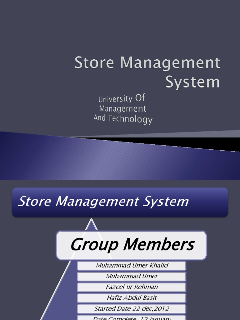Store Management System Ms Access Pdf Microsoft Access Data