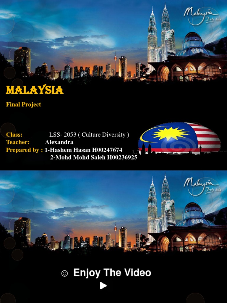 Malaysia's Cultural Diversity Overview | PDF