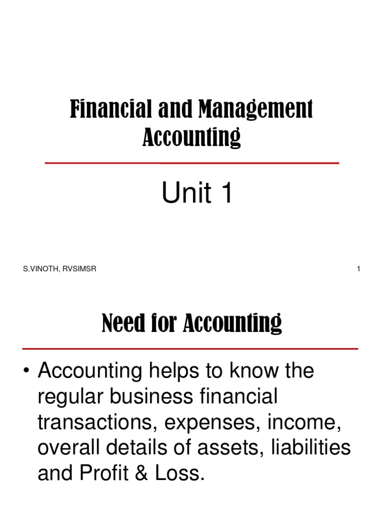 Overview of Financial Accounting Principles | PDF | Business | Finance ...