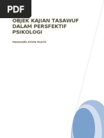 Download OBJEK KAJIAN TASAWUF DALAM PERSFEKTIF PSIKOLOGI by Hasanudin Arinta Kusrin SN119260814 doc pdf