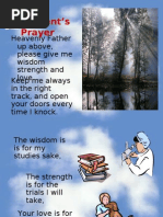 Students' Prayer 