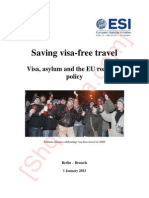 Saving Visa-Free Travel: Visa, Asylum and The EU Roadmap Policy