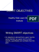 Smart Objectives