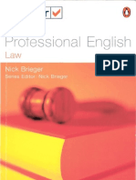 Professional English Law 2509
