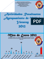 ESTADISTICAS DEL AÑO 2012 ARTICULACION SOCIAL "Agrupamiento de Milicia Yaracuy"