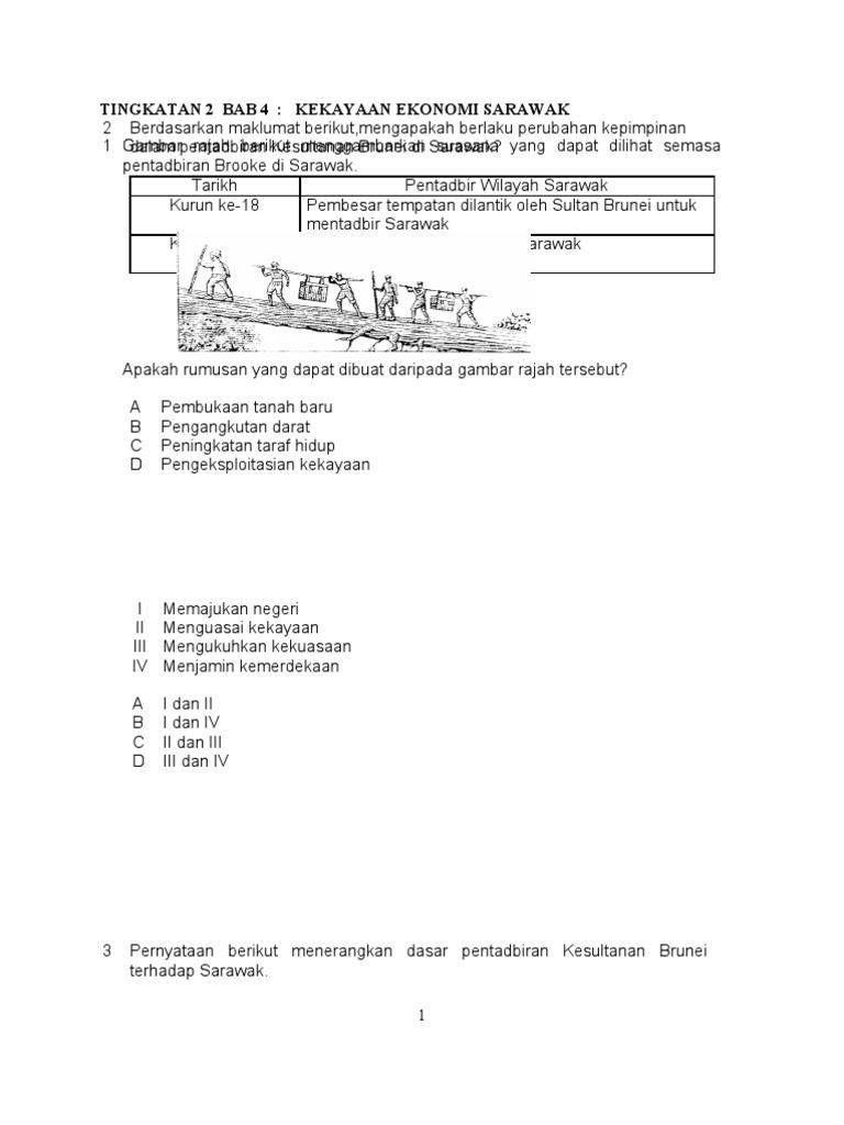 Soalan Sejarah Tingkatan 2 (4)