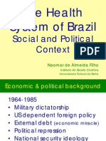The Health System of Brazil: Social and Political Context