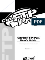 Cute FTP Manual