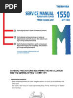 Download Toshiba 1550 Service Manual by Boris  Borian SN119312616 doc pdf