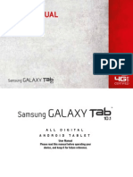 Sam Galaxy Tab 10 English