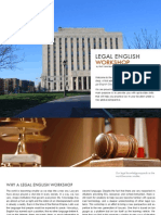 Legal English Workshop 2013 Brochure