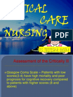 Critical Care Nursing