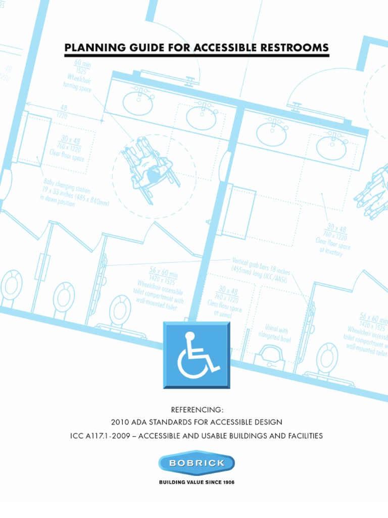 ADA Planning Guide For Accessible Restrooms | PDF | Americans With ...