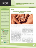 LA ALIANZA IMPULSA RESCATAR 
SEMILLAS DE LA VIDA ..