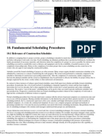Project Management for Construction_ Fundamental Scheduling Procedures