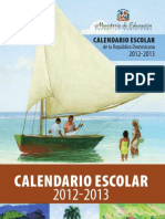 Calendario Escolar 2012-2013 - Portal