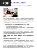 Como Montar Uma Revista Impressa
