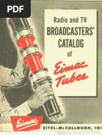 1952 - Eimac Broadcasters Tube Catalog