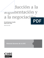 116525989 Tecnicas Argumentacion Negociacion PDF