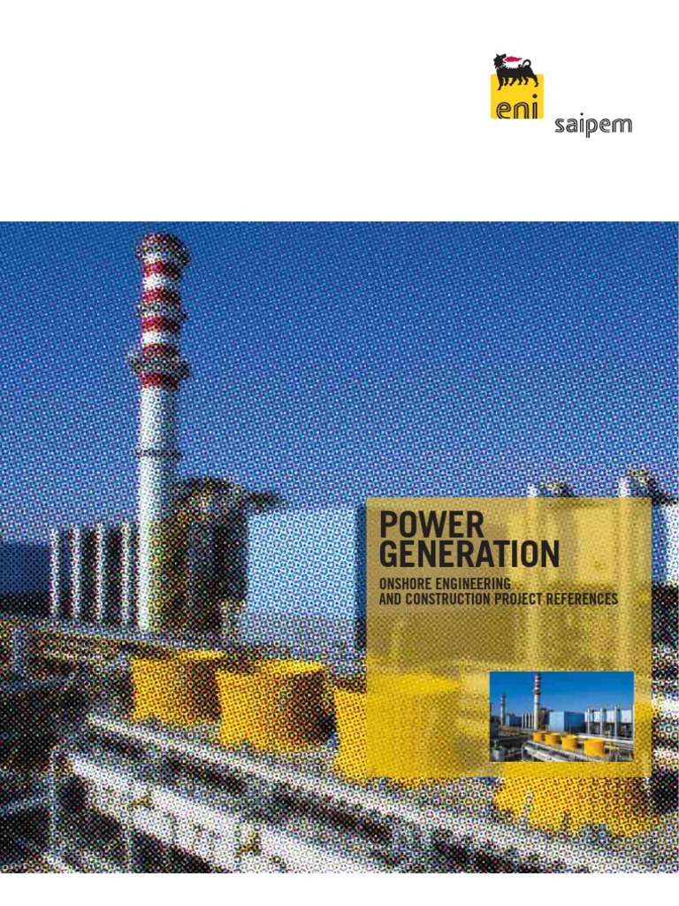 Power Generation Pdf Power Station Steam