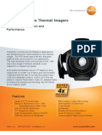 Testo 885 Series Thermal Imagers: Sensitivity, Resolution and Performance