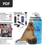 Download Pure Paws Product Lines Brochure- Outside of Trifold Brochure by Pure Paws SN119400603 doc pdf
