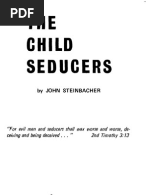 The Child Seducers Pdf Humanism Sex Education