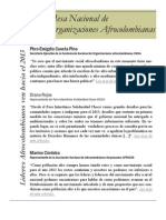 Boletin3MesaNacionalOrganizacionesAfrocolombianas