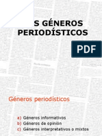 Los Generos Periodisticos