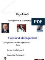 Quotes of Rajini Vs Management