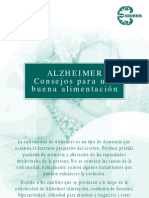 Consejos de Alimentación para Enfermos de Alzheimer.