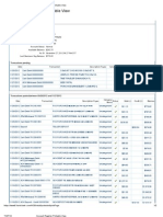 Account Register Printable View